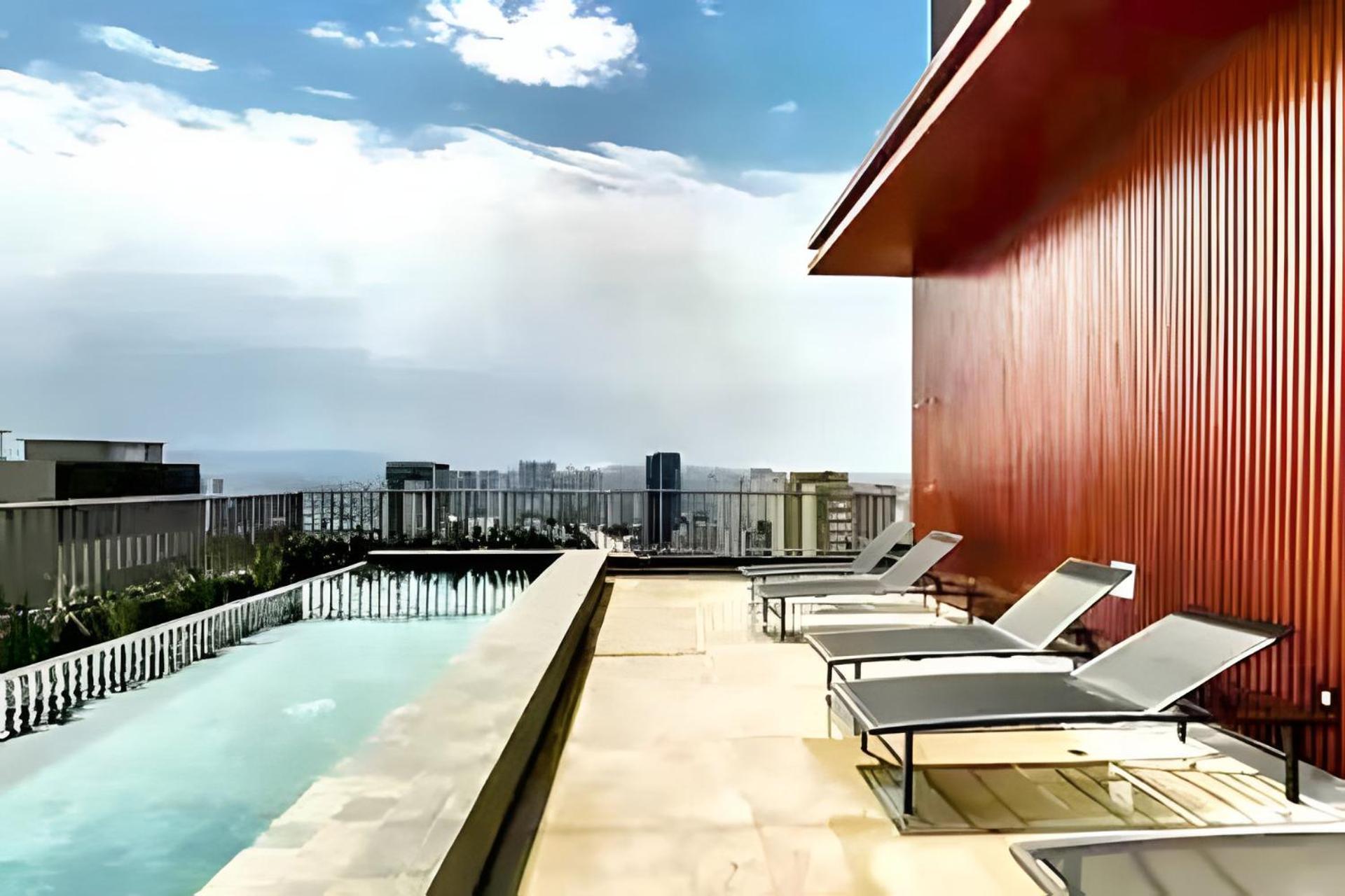 Studio/moderno/200 M Allianz/piscina/wifi/vaga Apartment *